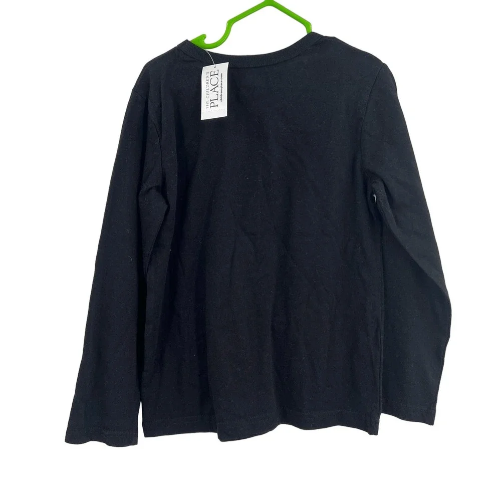 Childrens Place Black‎ Long Sleeve Tee Size 5T New